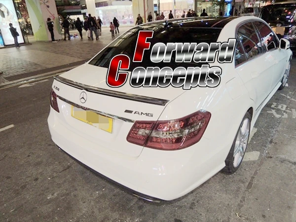 CARBON FIBER MERCEDES BENZ 2009-2013 W212 E-CLASS REAR WING TRUNK SPOILER