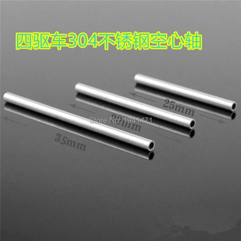 Rfdtygr In Acciaio Inox Asse Cavo 25 Mm/30 Mm/35 Mm Su Misura Parti Per Tamiya Mini 4Wd In Acciaio Acciaio Inox Asse Cavo 18 Pz/Lotto