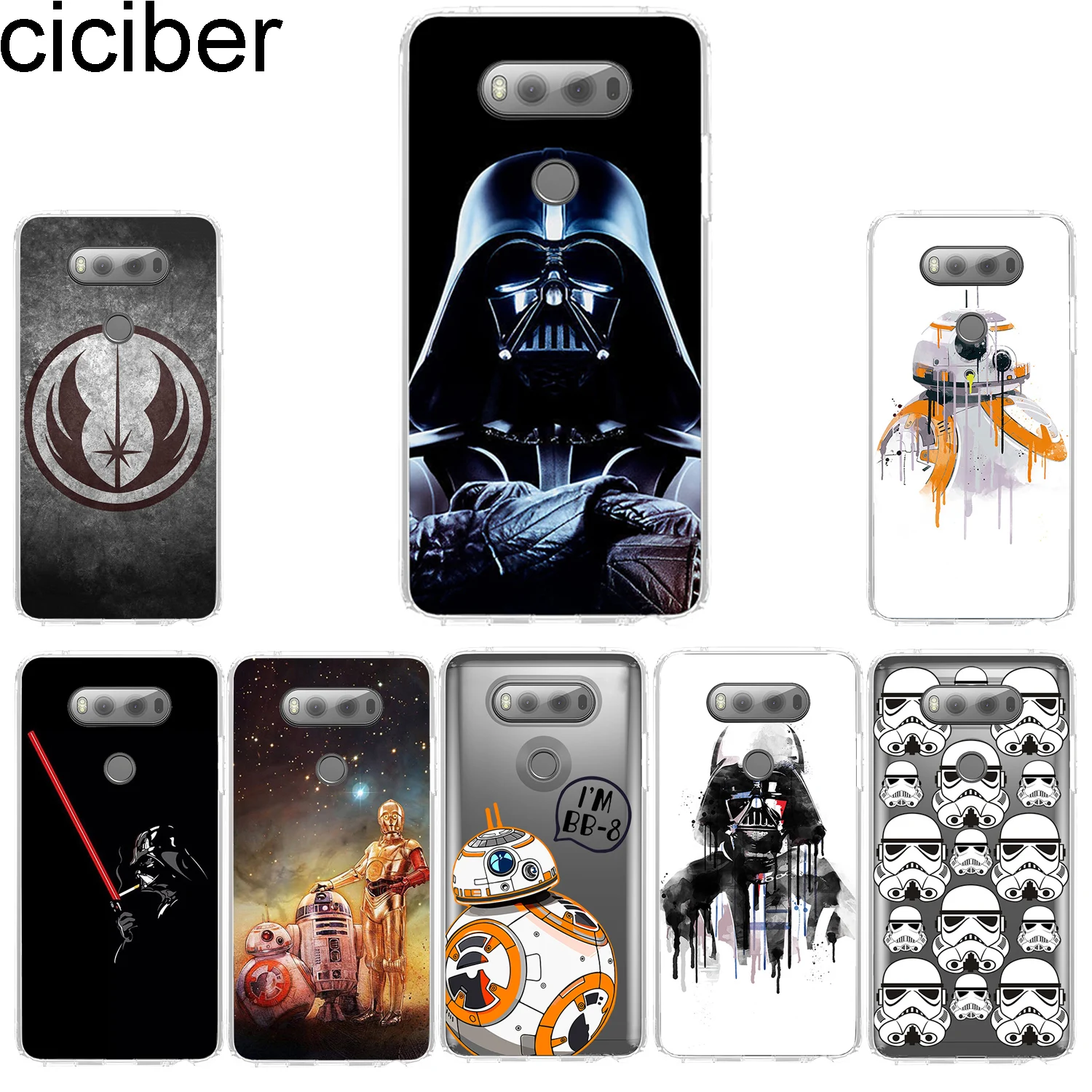 

ciciber for LG G7 G6 G5 G4 V40 V35 V30 V20 Phone Case for LG K11 K10 K9 K8 K7 K4 2018 2017 X Power 3 2 Q Stylus 6 7 Star Wars