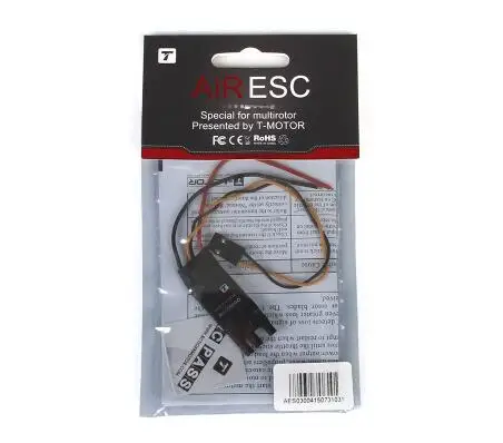 T MOTOR ESC Air 15A (2 3S 600HZ NO BEC) бесщеточный электронный регулятор скорости двигателя для