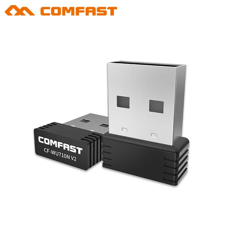 

USB2.0 150Mbps WiFi Wireless Network Card 2.4GHz Adapter with Antenna LAN Dongle Chipset Ralink MT-7601 for Laptop PC TV
