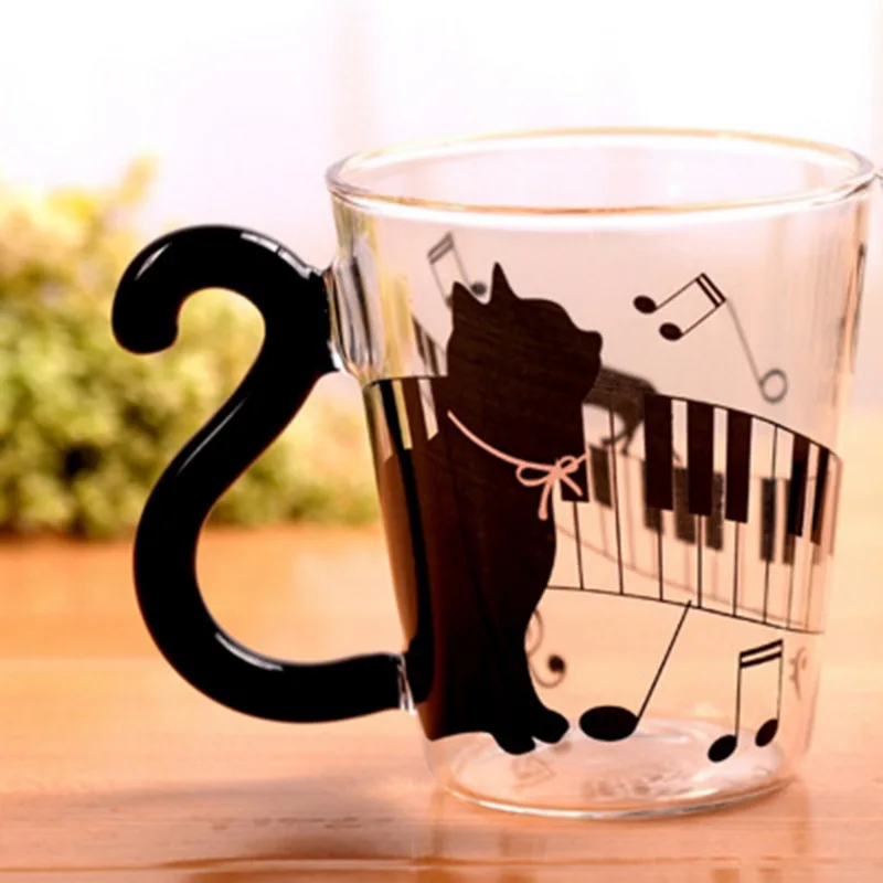 Urijk Горячая Модная Портативная чашка Милая креативная стеклянная кружка для заваривания чая чашка для кофе с молоком домашняя офисная чашка пара очков чашка кружки