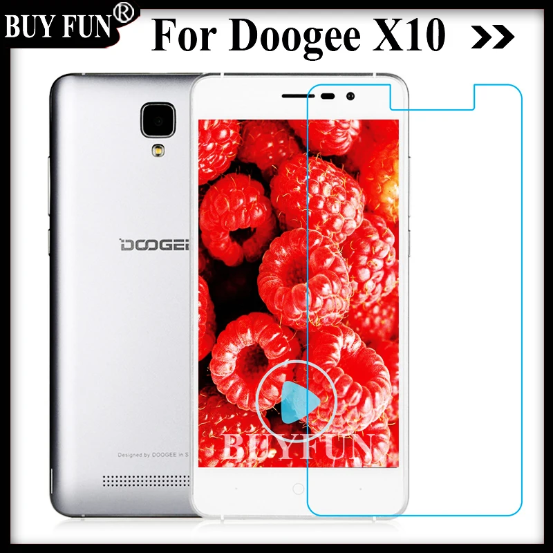 

For Doogee X10 Glass Doogee X10 Tempered Glass For Doogee X 10 5.0Inch Screen Protector Glass 9h Hardness Premium Glass Film