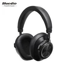 Bluedio T6S(облачная версия) Bluetooth наушники с активным шумоподавлением Беспроводная гарнитура для телефонов и музыки с голосовым управлением
