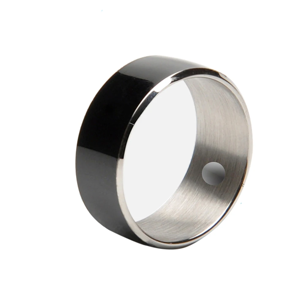 

R3F Smart Ring NFC Ring Wearable Technology for NFC Electronics Mobile Phone Size 11 (Black)