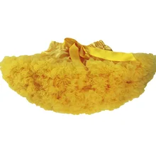 Золотая юбка-пачка; Однотонная юбка-американка; очень полная юбка-пачка; детская Одежда для танцев; детская юбка-американка для мамы и дочки