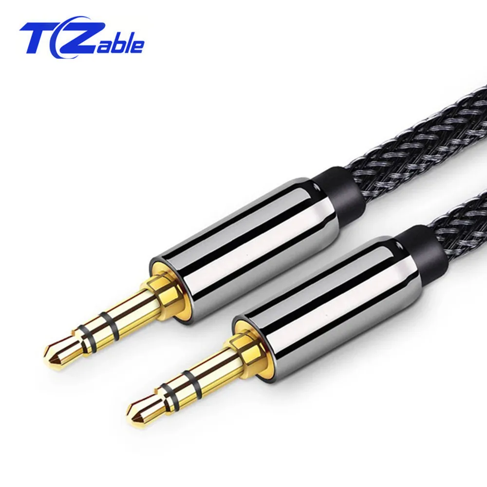 

Jack 3.5MM To 3.5MM Cudio Extension Cable Connector Male To Male Auxiliary Line For Computer TV Car Audio CD Player Audio Cable