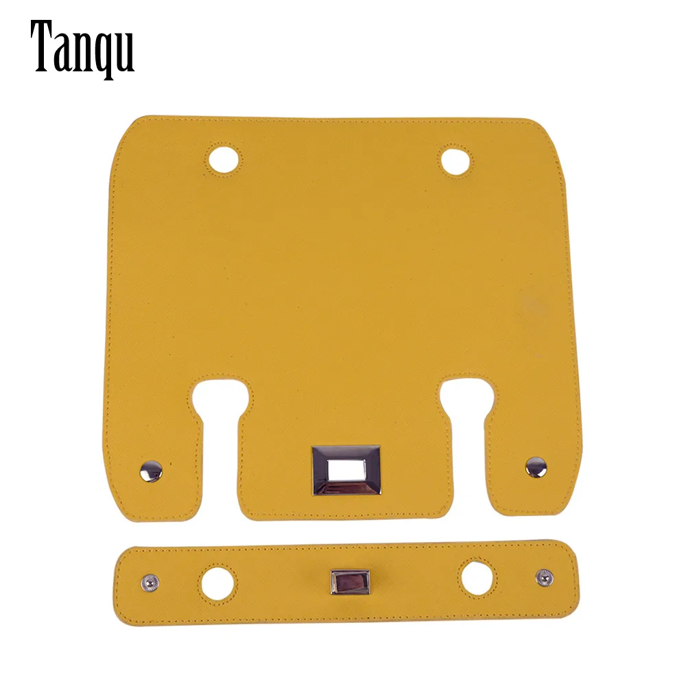 

2019 TANQU New Faux PU Leather Flap Cover with Cuboid Button for huntfun bag