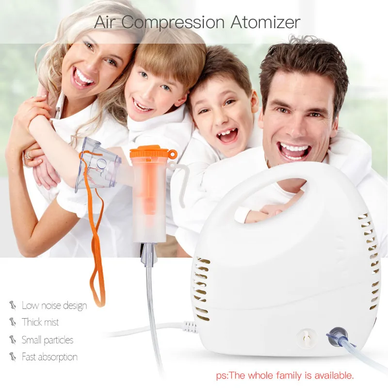 

Ultrasonic Inhaler Air Compression Atomizer Medical Compressed Nebulizer Low Noise Asthma Inhaler Child Adult Cough Vaporizer 0