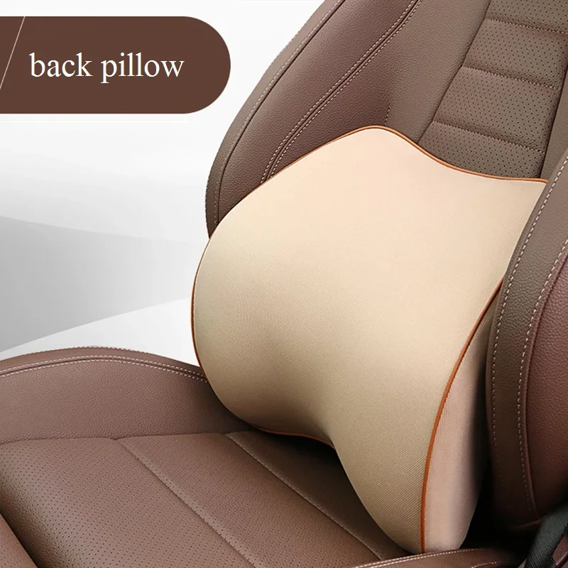 Lumbar Support Low Back Pain Pillow Orthopedics Auto Car Seat Cushion Office Chair Posture Sitting Corrector Memory Foam