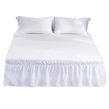 2019 Bed Skirt Hotel Bed Cover Bedsheet Home Bed Covers without Surface Elastic Band Bed Skirts Bedding Protector 2019 Bed Skirt Hotel Bed Cover Bedsheet Home Bed Covers without Surface Elastic Band Bed Skirts Bedding Protector