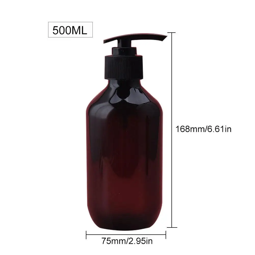 150 мл 300 мл 500 мл ПЭТ бутылка для лосьона шампунь диспенсер для душа антибактериальный гель для рук Бутылка для мыла пустые бутылки для насоса принадлежности для ванной комнаты