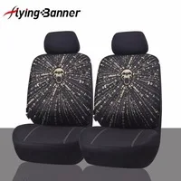 FlyingBnner Polyester Front Car Seat Covers Airbag Compatible Universal Fit Car Seat Protector Interior Accessories FlyingBnner Polyester Front Car Seat Covers Airbag Compatible Universal Fit Car Seat Protector Interior Accessories