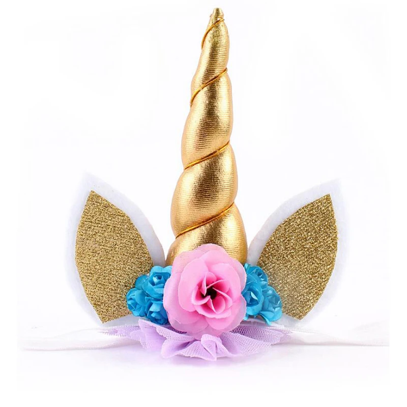 Girls Flower Unicorn Tutu Dress with Headband Pastel Rainbow Dress for Children Pageant Birthday Party Clothing Fairy Costume (8)