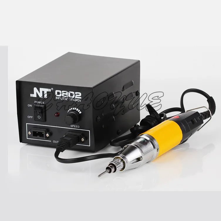 110V/220V NT 0802 DC Powered Electric Screwdriver + Small Power Supply Rechargeable Electric