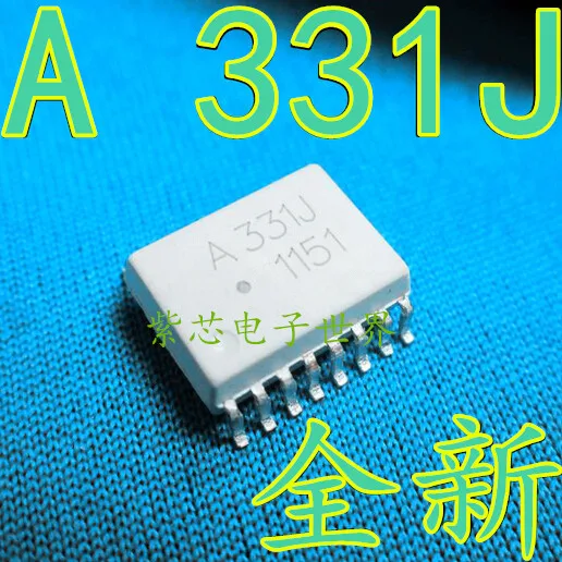 (100 ШТ.) Новый оригинальный HCPL 331J A331J optocoupler IC патч SOP16|ic disc|ic smart card readeric spi |