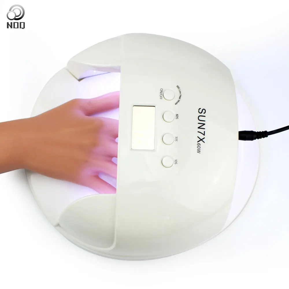 

Sun7X Pro Uf Lamp UV LED Lamp For Nails 60W For Manicure Curing Varnish Gel Nail Polish with LCD Display Nail Dryer Machine
