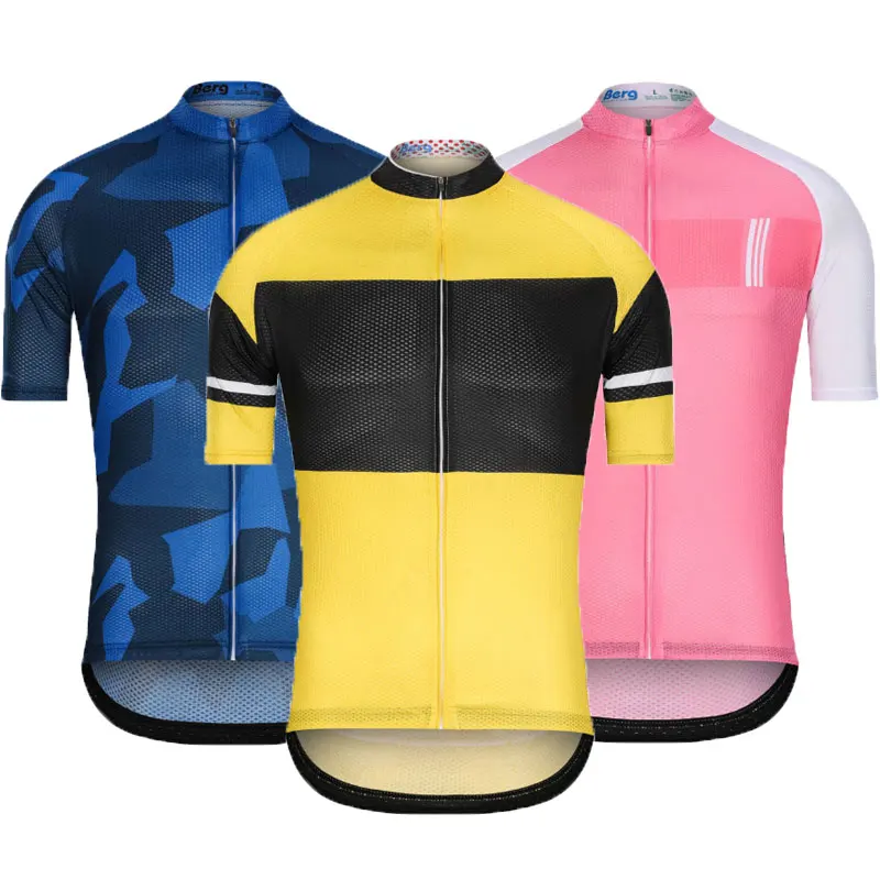 

Colourful Cycling Jersey Unisex Summer Short Sleeve Bike Clothes Compressed BMX DH Motocross Jersey Polyester Cycling Clothing