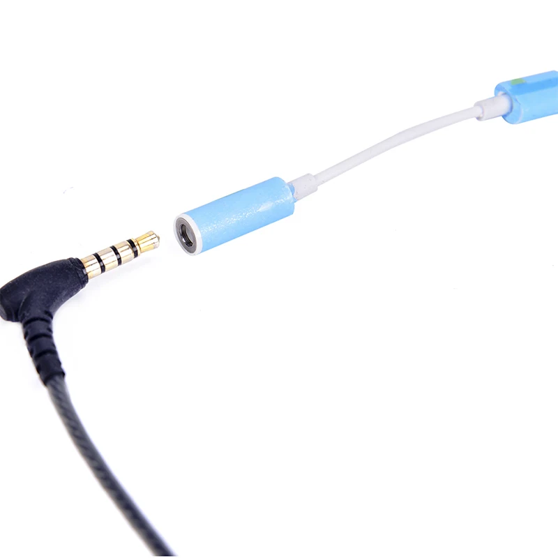 1pc Headphone Adapter AUX Adapter For Lightning Female To 3.5mm Male for iphone 1pc Headphone Adapter AUX Adapter For Lightning Female To 3.5mm Male for iphone