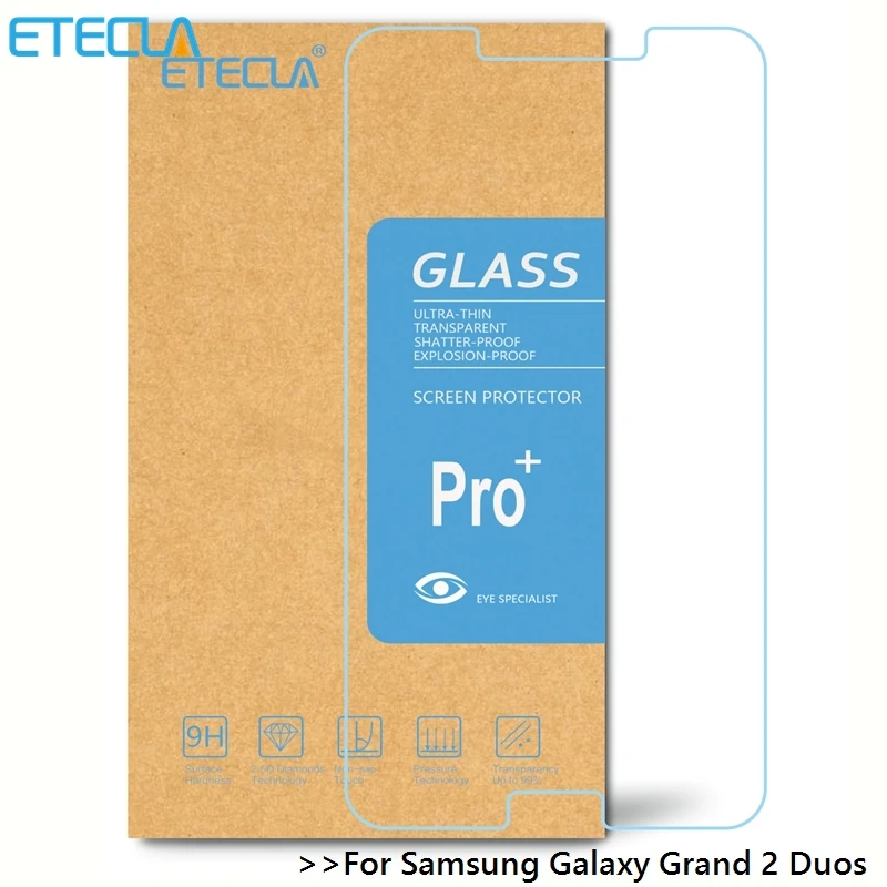 2 шт Для Samsung Galaxy Grand Duos закаленное стекло на G7102 G7105 G7106 G7108 G7109 защита для экрана |
