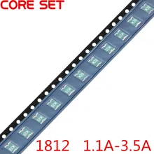 50PCS/Lot 1812 0.1A/0.2A/0.5A/0.75A/1.1A/1.5A/1.6A/2A/2.6A/3A/3.5A SMT SMD Resettable Fuse PPTC PolySwitch Self-Recovery Fuses