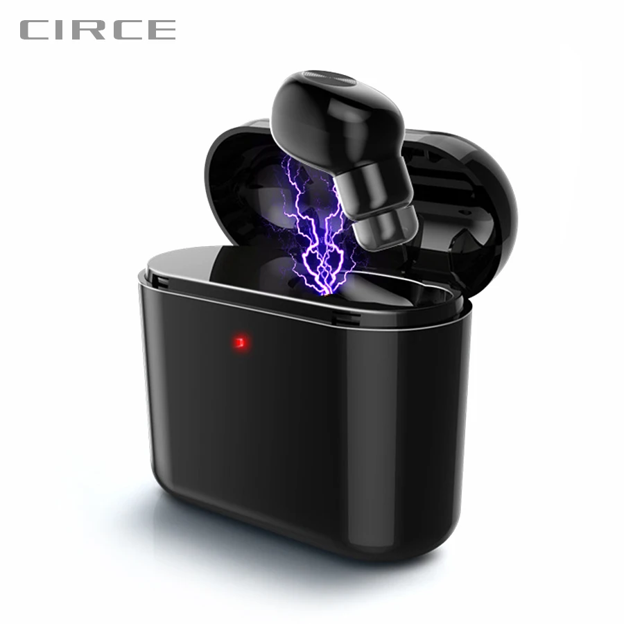 

BL1 Mini Bluetooth Earphone Headset Wireless Bluetooth Earpiece With Charging box Earbud Headset mic for android ios