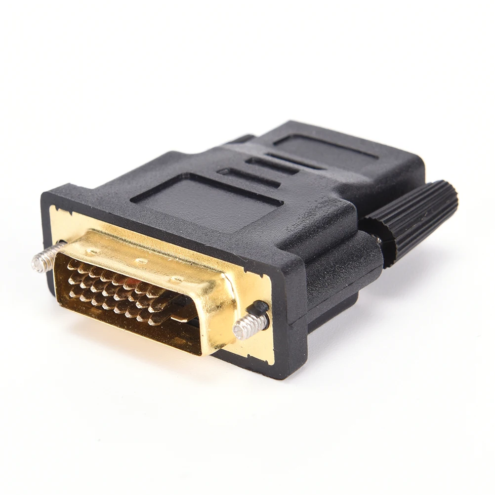 Новинка 2017 конвертер DVI 24 + 1 Male HDMI Female с позолоченным адаптером 1080P для HDTV ЖК