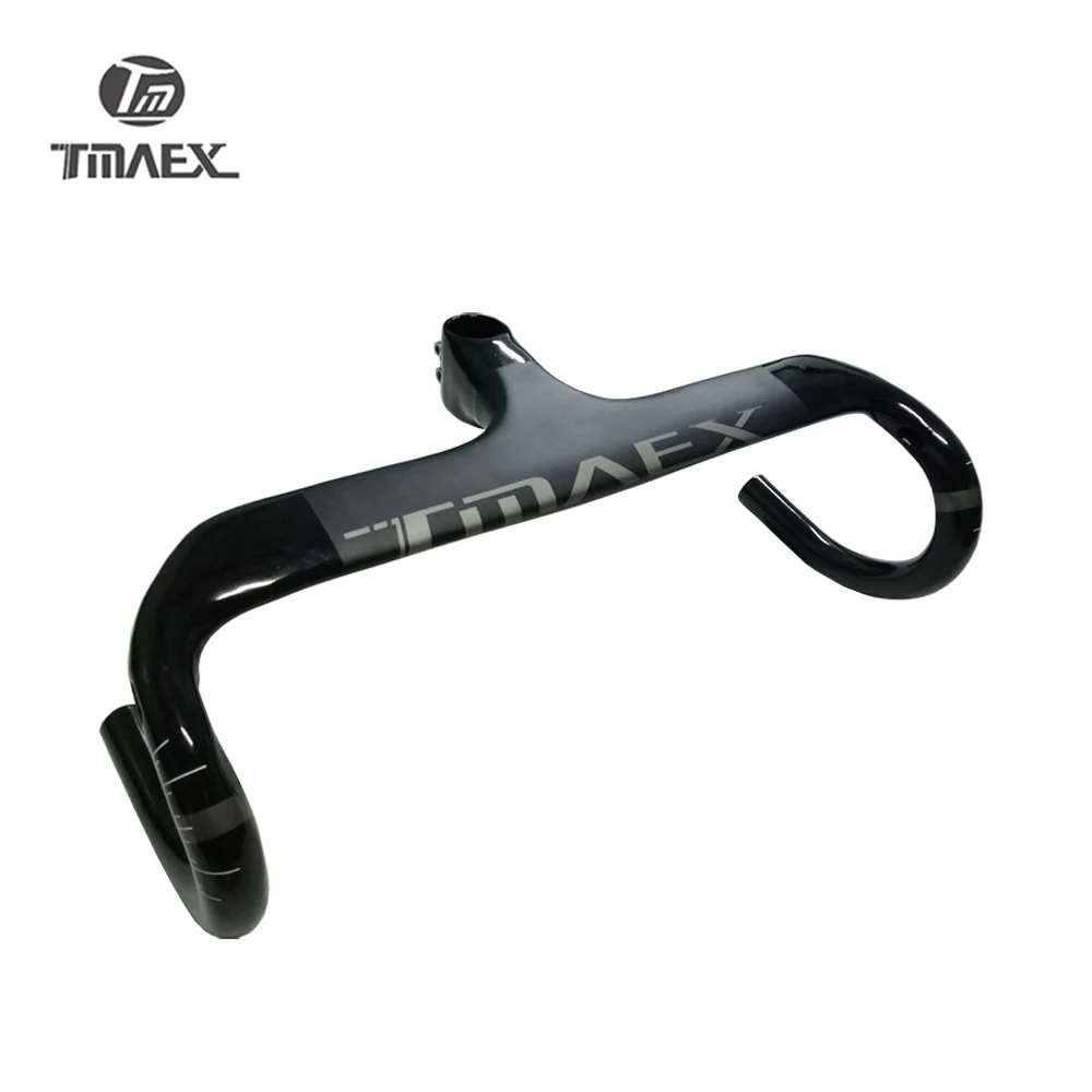 Tmaex Full Carbon Bicycle Handlebar Road Bike Carbon