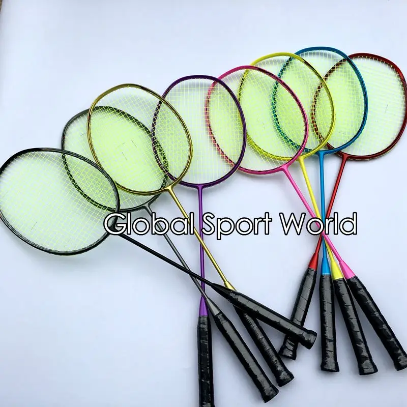 FREE Shipping 1 pc N80 3D blade badminton rackets candy muti color