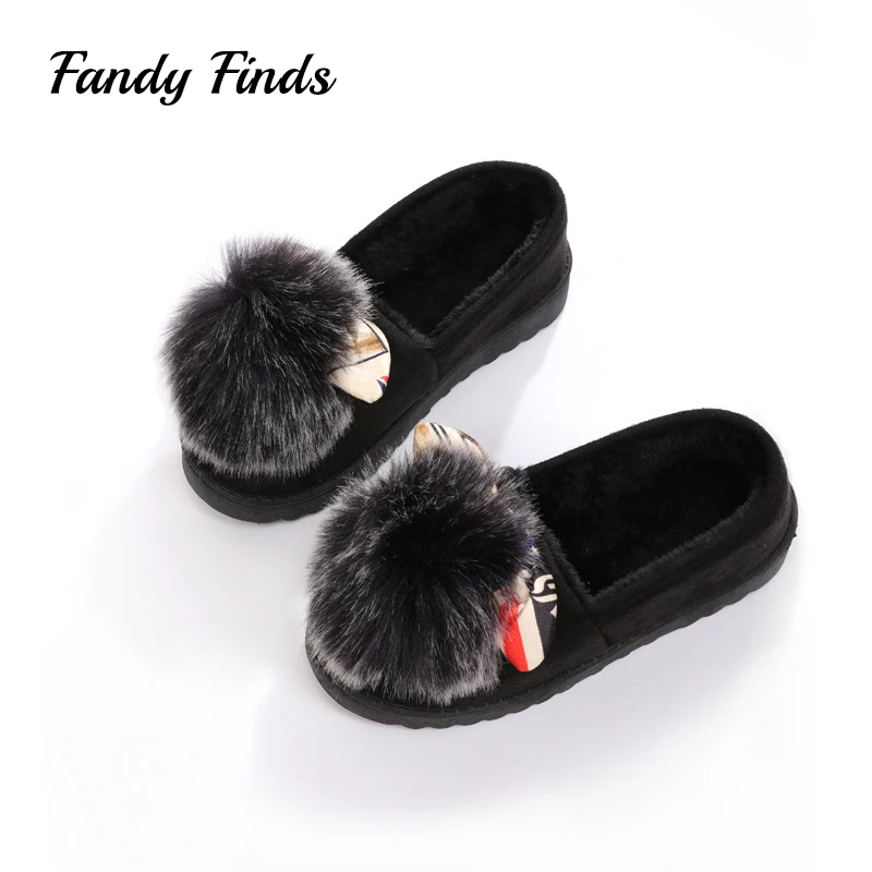 women's slippers with pom poms