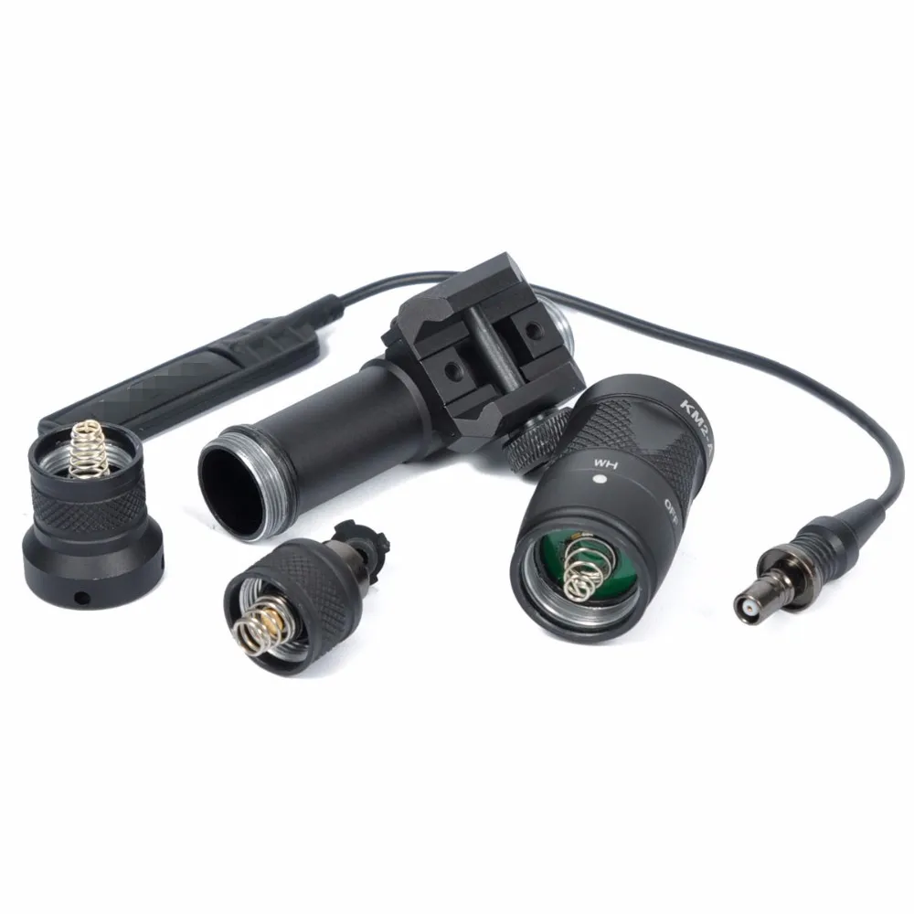 Lâmpada de Caça Arma de Airsoft Arme Tático Olheiro Levou Luz Luzes Lanterna Tiro Rifle Softairô Arma Armas M600v ir Mod. 1265365 10 Cheap Luzes de armas