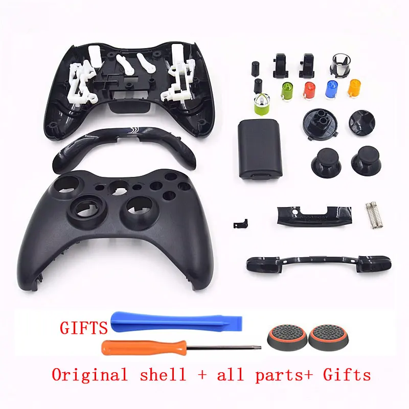 Original ABS Matte Full Housing Shell Case Button Kits with Tool for