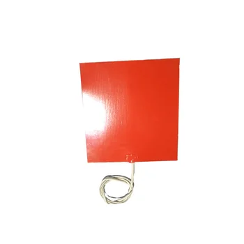 

220v 840w 300*350*1.5mm silicone heater for stainless steel plate K type blue temperature line 1000mm lead out from 300mm side