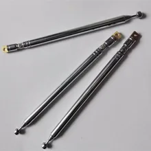Стальная штыревая антенна для TECSUN PL-380 DR-920C PL380 PL310ET PL310 PL606 DR920 радио телескопическая Замена антенны антенна