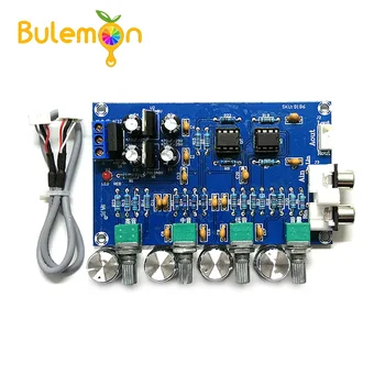 

3PCS New NE5532 Stereo Pre-amp Preamplifier Tone Board Audio 4 Channels Amplifier Module 4CH CH Control Circuit Telephone Preamp