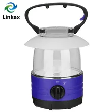 Портативный кемпинговый светодиодный фонарь для кемпинга, палаточная лампа, походная Ночная Подвесная лампа с батареей 4xAA