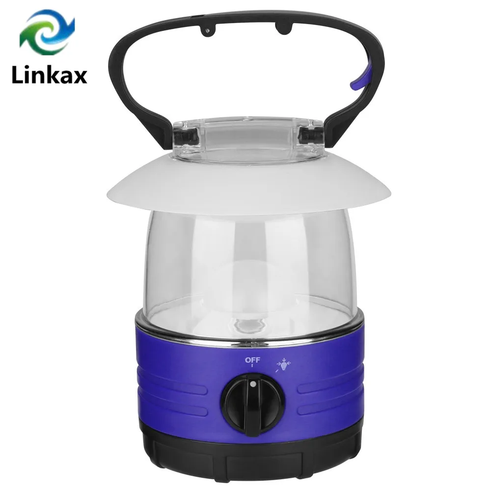 

Portable Camping Lights LED Camping Lantern Tents lamp Outdoor Hiking Night Hanging lamp By 4xAA battery