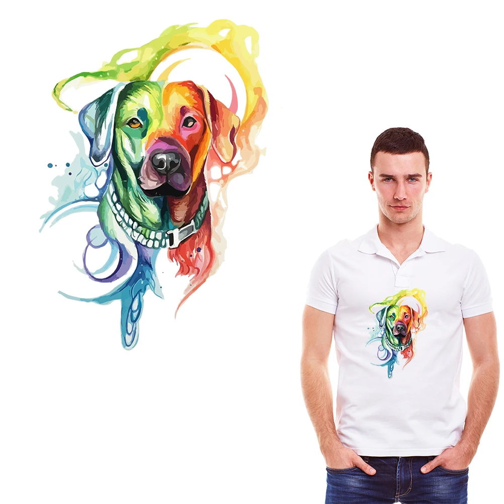 

Mad Animal Iron on Patches for Clothing Household Heat Transfer Stickers Washable Patch for Tops Denim DIY Decoration Appliqued