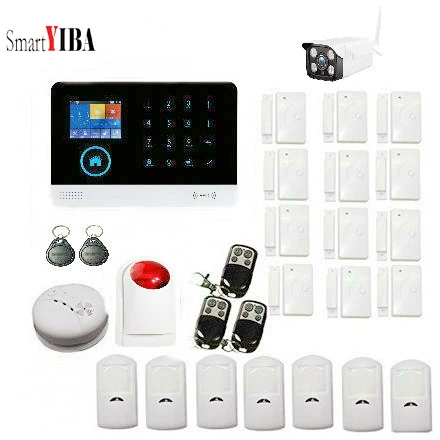 Умный дом SmartYIBA жилая сигнализация беспроводной Wifi 3G охранная с наружной