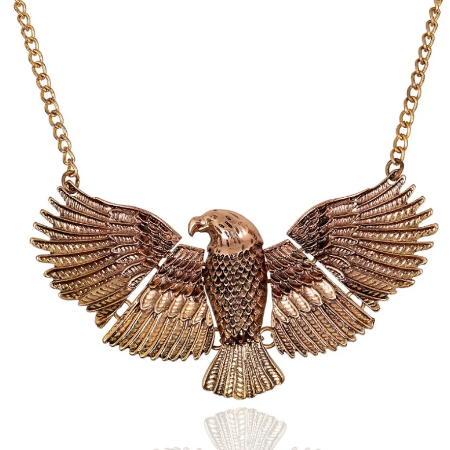 Vintage Style Hawk Pendant Short Necklace|Choker Necklaces| - AliExpress