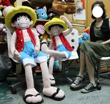 New arrival One Piece Luffy Cute Anime Plush Doll Toys Approximately 30 120 CM Birthday Gift