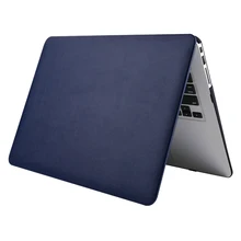 Notebook Leather hard Cover Case For Macbook Air 11 13 Pro 13 15 Retina 12 13 15 inch Laptop bag for Mac Book pro 13 case