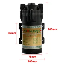 Бытовой очиститель воды аксессуары дрель 75 г самовсасывающийся водяной насос RO система обратного осмоса