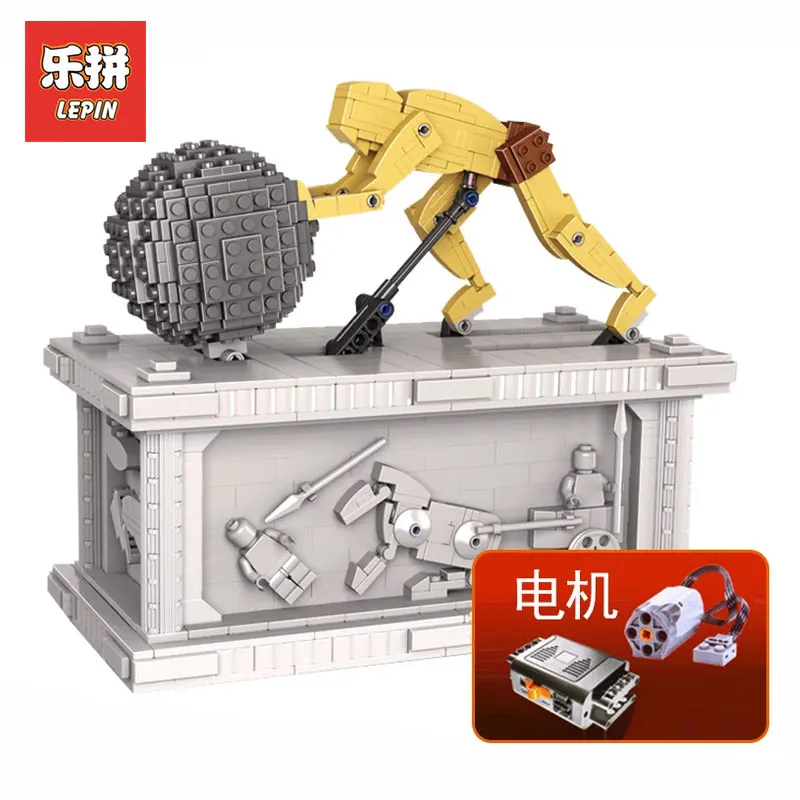 

Lepin 23017 1462Pcs Movie Series 1518 MOC Le Mythe de Sisyphe LegoINGlys Building Blocks Bricks Model to Holiday Toys Gifts