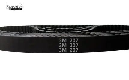 

5 pieces 207 HTD3M timing belt teeth 69 width 6 /9 /10mm length 207mm rubber closed-loop belt 207-3M 6 HTD 3M pulley CNC machine