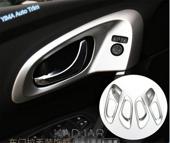 

2 Color For Renault Kadjar 2016 2017 2018 ABS Accessories Inner Door Handle Bowl Cover Trim 4 Pcs / Set