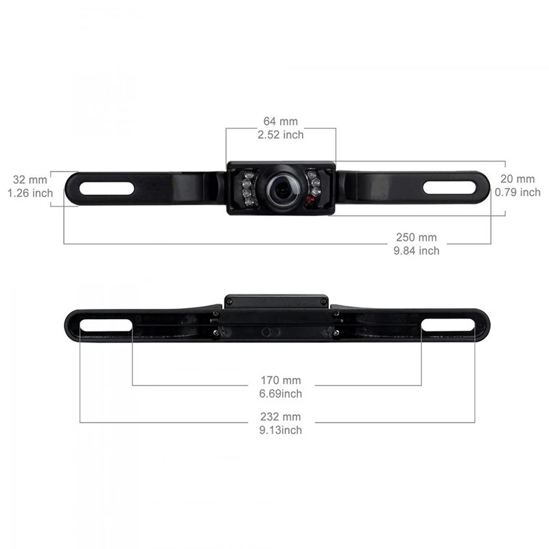 Night Vision Wireless Rear View Reverse Backup Camera (6)