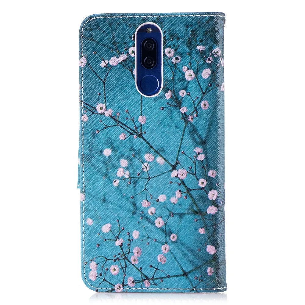 Роскошный цветной кожаный чехол книжка для Huawei Mate 10 Lite Lite|Чехлы-накладки| |
