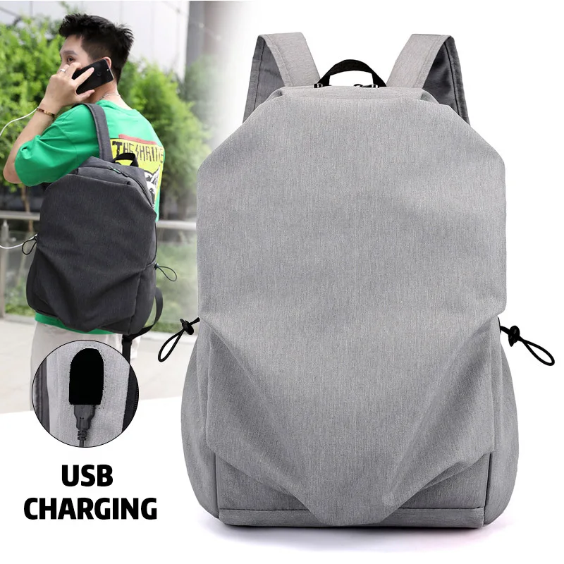 

USB Charging Anti Theft Backpack Men School Backbag Oxford Travel Daypacks Waterproof Backpack Student Bookbags for IPAD Gift