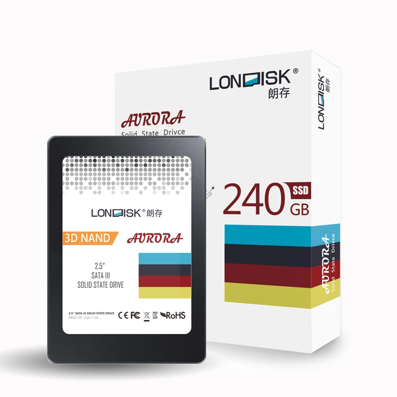Acheter Londisk SSD 240 gb 480 gb SATA3 hdd ssd Interne Solid State Disque B Disque Dur SSD Sata3 2.5 pour ordinateur portable De Bureau PC